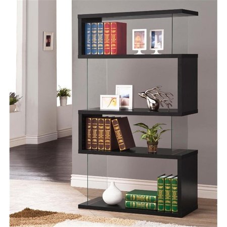 COASTER CO OF AMERICA Coaster Co of America 800340 H-STORAGE-BOOKCASE BLACK 800340